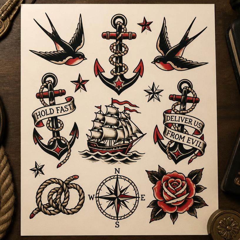 Anchor Flash Sheet