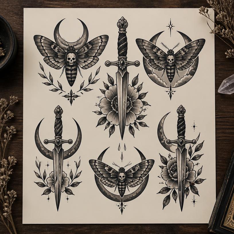 Death Moth Flash Sheet